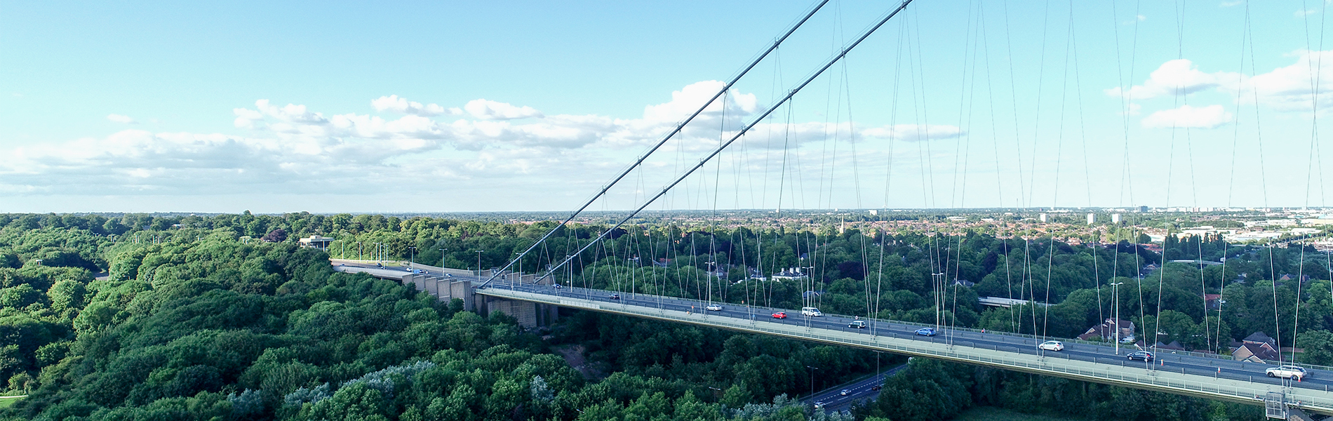A view over the coast at Teesside.
