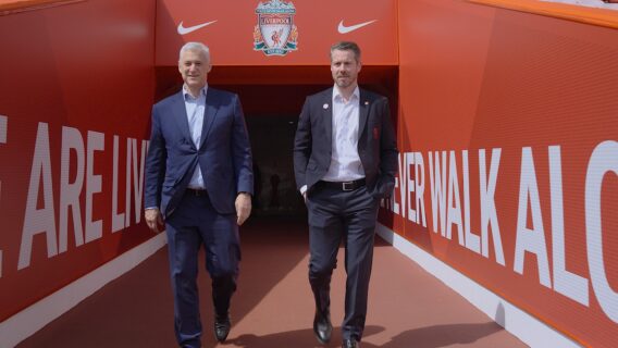 Bill and Billy at LFC stadium 
