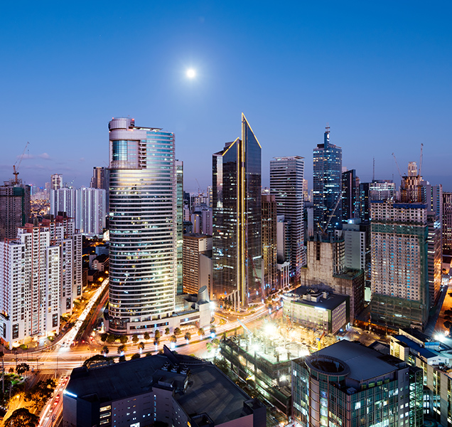 Makati Skyline at night