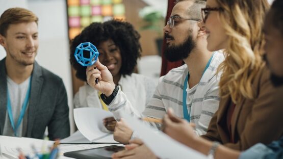 startup business team working together