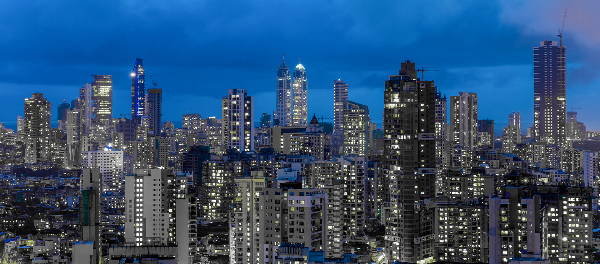 A river flows under a bridge.